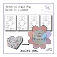 förhandsvisning - Kort hjärta mors dag - försättsblad