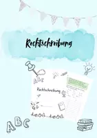 Vorschau - Arbeitsblätter - Rechtschreibung - Deckblatt