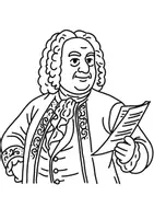 Vorschau - Mal- und Bastelvorlagen - Komponistenbilder (zum Ausmalen und Verzieren) Barock - Seite 3