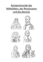 Vorschau - Mal- und Bastelvorlagen - Komponistenbilder (zum Ausmalen und Verzieren) Barock - Deckblatt