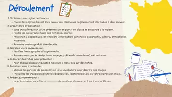 Vorschau - Präsentationen/Tafelbilder - LES RÉGIONS DE FRANCE - ALTERNATIVE LEISTUNGSÜBERPRÜFUNG - Seite 3