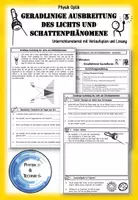 Vorschau - Arbeitsblätter - Optik Materialpaket Physik – Licht, Schatten, Spiegel, Reflexion & Lichtbrechung - Seite 1