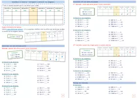 Aperçu - Feuilles d'exercices - MANUEL CE2 - Maths - GRANDEURS ET MESURES - Page de couverture
