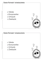 Vorschau - Arbeitsblätter - Unser Alphabet – A5-Übungsheft zum Kennenlernen und Festigen - Seite 3