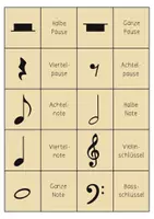 Vorschau - Spiele - Zuordnungsspiel: Noten- und Pausenwerte - Seite 2