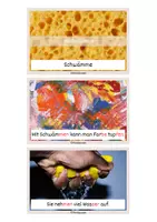 Vorschau - Fördermaterial/Inklusion - Wissensklecks: Der Schwamm - Seite 1