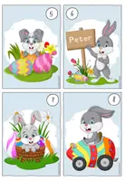 Vorschau - Arbeitsblätter - Story Walk: Easter | Lesespaziergang Englisch Ostern - Seite 3