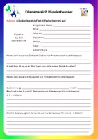 Vorschau - Arbeitsblätter - Wien und seine Künstler_Steckbriefe (Gymnasium/Mittelschule) - Seite 1