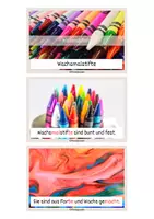 Vorschau - Fördermaterial/Inklusion - Wissensklecks: Wachsmalstifte - Seite 1