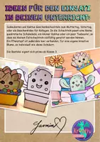 Vorschau - Mal- und Bastelvorlagen - Geschenkidee zum Muttertag Blumen Faltschachteln - Seite 1