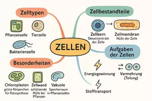 Vorschau - Arbeitsblätter - Lernposter + Arbeitsblätter zum Thema "Zellen" + Lösung & MP3 + Mindmap + Infografik - Seite 3