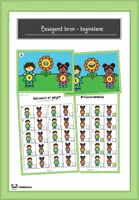 Voorbeeld - Bewegend leren – beginklank (lente) - Voorblad
