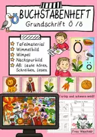 Vorschau - Arbeitsblätter - Buchstabeneinführung und Buchstabenheft Ö - Deckblatt