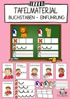 Vorschau - Präsentationen/Tafelbilder - Tafelmaterial Buchstabeneinführung - Deckblatt