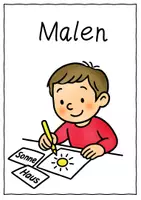 Vorschau - Präsentationen/Tafelbilder - Tafelmaterial Buchstabeneinführung - Seite 3