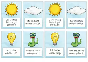 Vorschau - Bildkarten - (Schüler-)Bewertung einer Präsentation - Seite 2