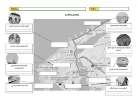 Vorschau - Arbeitsblätter - Cartagena, Tour virtual + presentar una ciudad - Seite 2