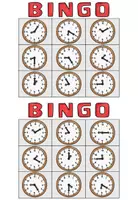 Vorschau - Arbeitsblätter - Bingo - la hora - Seite 1