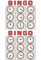 Vorschau - Arbeitsblätter - Bingo - la hora - Seite 2