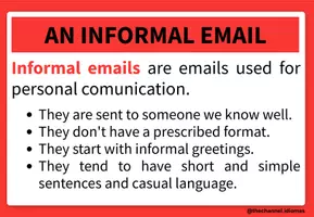 Aperçu - Préparation de séance / Séance complète - HOW TO WRITE AN INFORMAL EMAIL – Guide - Page 2