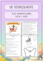 Vorschau - Unterrichtsreihen - Altersgerecht durch Ostern - 6 Stunden für die 2. Klasse - Deckblatt