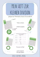 Vorschau - Arbeitsblätter - Mein Heft zur kleinen Division - verteilen mit Divisionsbrett - Deckblatt