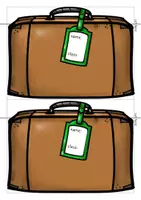 Vorschau - Mal- und Bastelvorlagen - Flipbook | Landeskunde Englisch: Koffer für eine Präsentation " travel around the world" - Seite 2