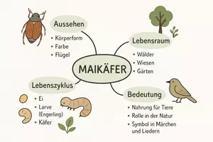 Vorschau - Arbeitsblätter - Arbeitsblätter "Maikäfer" + Lösung & MP3 + Mindmap + Infografik - Seite 2