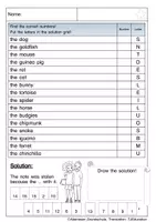 Vorschau - Arbeitsblätter - Englisch - Story Walk / Lesespaziergang : Haustiere / Pets - Seite 2