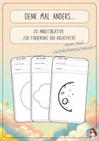 Vorschau - Arbeitsblätter - Denk Mal Anders... – Kreatives Denken fördern (Teil 2) - Deckblatt