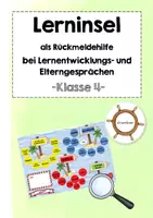 Vorschau - Bildkarten - Lerninselkarte Klasse 4 - Deckblatt