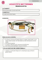 Vorschau - Stationenlernen - Kraft und Ausdauer - Zirkeltraining mit KI - Seite 3