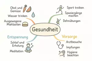 Vorschau - Arbeitsblätter - Lernposter + Arbeitsblätter zum Thema "Gesundheit" + Lösung & Fragen & MP3 + Mindmap + Infografik - Seite 3