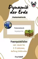 Vorschau - Stundenentwürfe - Plattentektonik inkl Lösungen Teil 4 - Dynamik Erde - Geografie - Deckblatt