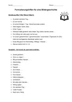 Vorschau - Arbeitsblätter - Formulierungshilfen: Verfassen einer Bildergeschichte + Word-Datei - Seite 3