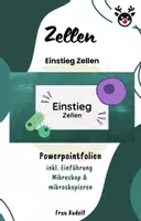 Vorschau - Stundenentwürfe - PPT & Stundenentwurf Einstieg Zellen - Teil 1 - Zellen - Deckblatt