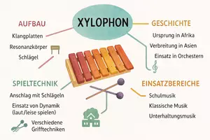Vorschau - Arbeitsblätter - Lernposter + Arbeitsblatt "Xylophon" + Onlineübung & MP3 + Mindmap + Infografiken - Seite 3