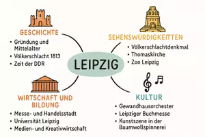 Vorschau - Arbeitsblätter - Lernposter + Arbeitsblatt "Leipzig" + Onlineübung & MP3 + Mindmap + Infografik - Seite 3