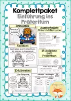 Vorschau - Stundenentwürfe - Komplettpaket - Zeitreise ins Präteritum - Deckblatt