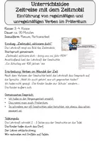 Vorschau - Stundenentwürfe - Komplettpaket - Zeitreise ins Präteritum - Seite 2