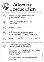 Vorschau - Mal- und Bastelvorlagen - Lesezeichen zum Ausmalen für den Muttertag -Kunst - - Seite 1