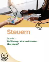 Vorschau - Arbeitsblätter - Materialpaket: Steuern - Deckblatt