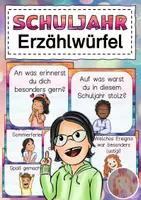 Vorschau - Bildkarten - Erzählwürfel : Das Schuljahr reflektieren - Deckblatt