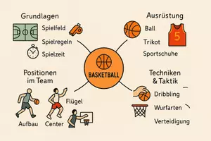 Vorschau - Arbeitsblätter - Lernposter + Arbeitsblatt "Basketball" + Onlineübung & MP3 + Mindmap + Infografik - Seite 3