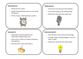 Vorschau - Arbeitsblätter - Effektive Gruppenarbeit (inkl. praktischen Rollenkarten) - Seite 2