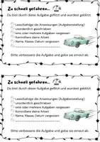 Vorschau - Anderer Materialtyp - "Zu schnell gefahren..."🚗 - Deckblatt