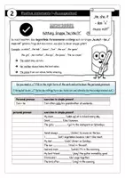 Vorschau - Stundenentwürfe - KOMPLETTE SEQUENZ: Simple Present Übungsheft (mit LÖSUNGEN, differenzierte Übungsaufgaben und Erklärung der Regeln) - Seite 3