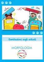 anteprima - Esercizi - Esercitazioni sugli articoli - Pagina di copertina