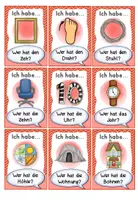 Vorschau - Spiele - Dehnungs h & stummes h | Lesespiel: Ich habe – Wer hat? | Grundschule - Seite 2