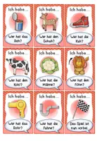 Vorschau - Spiele - Dehnungs h & stummes h | Lesespiel: Ich habe – Wer hat? | Grundschule - Seite 3